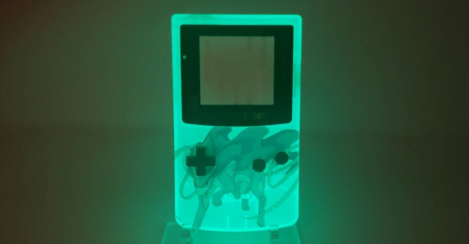ポケモンクリスタルスイクンゲームボーイカラーシェルDIY - Etsy