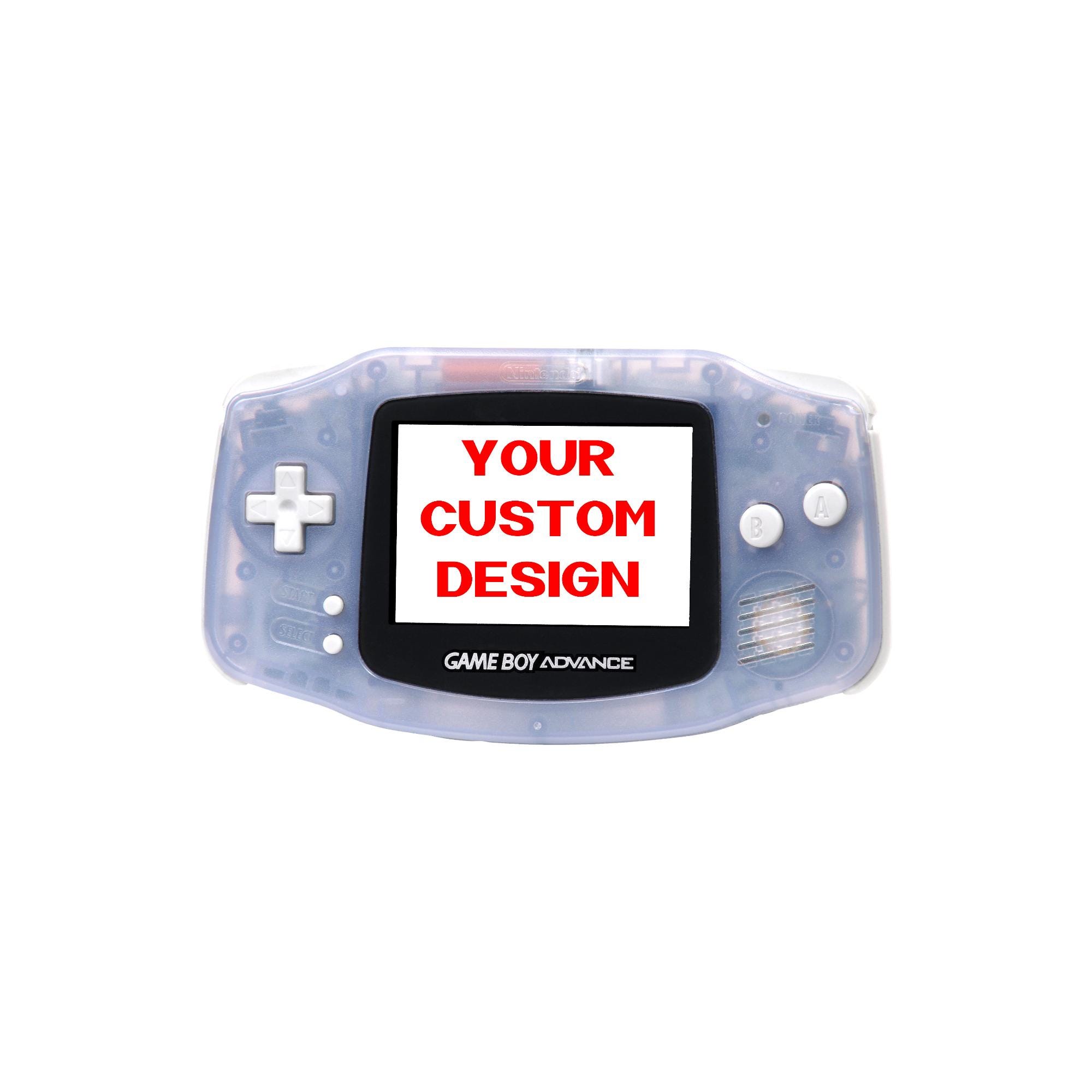 Your Custom Design Nintendo Gameboy Advance Shell Housing Gba - Etsy