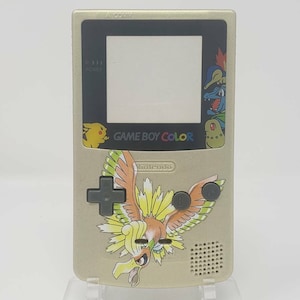 Pokemon Gold Ho-Oh Gameboy Color shell diy