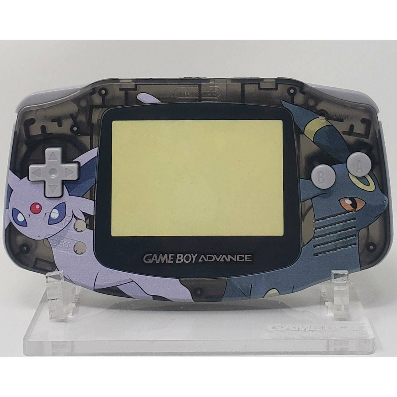 Umbreon and Espeon Custom Nintendo Gameboy Advance Shell 