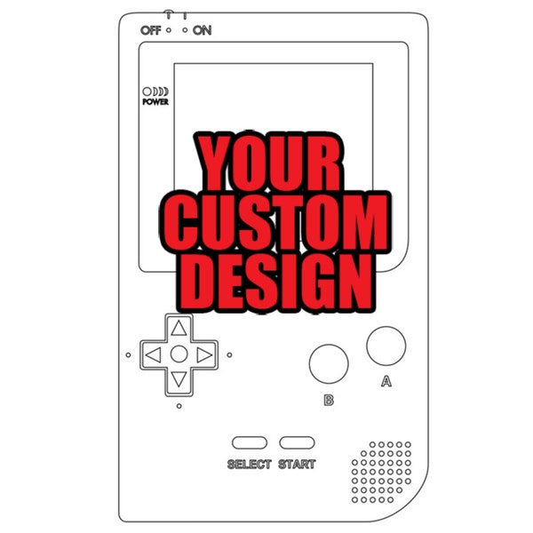 Your Custom Design Gameboy Pocket shell DIY