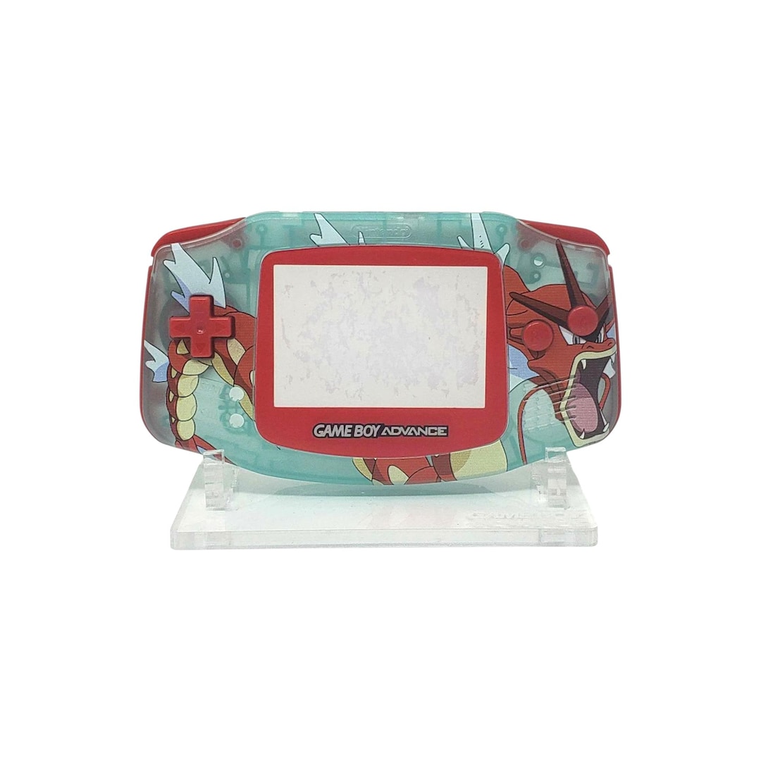 Pokemon Shiny Red Gyarados Custom Nintendo Gameboy Advance Shell ...