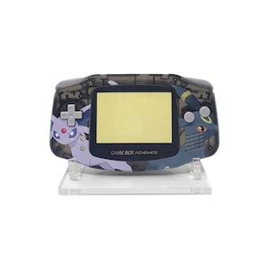 Umbreon and Espeon custom Nintendo Gameboy Advance shell housing gba