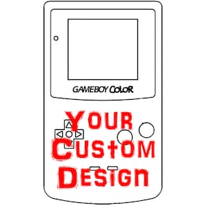 Custom Gameboy Color shell diy