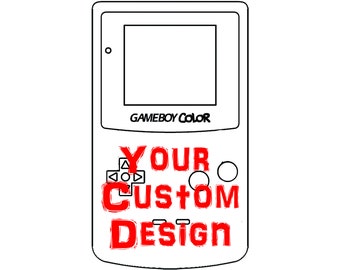 Custom Gameboy Color shell diy