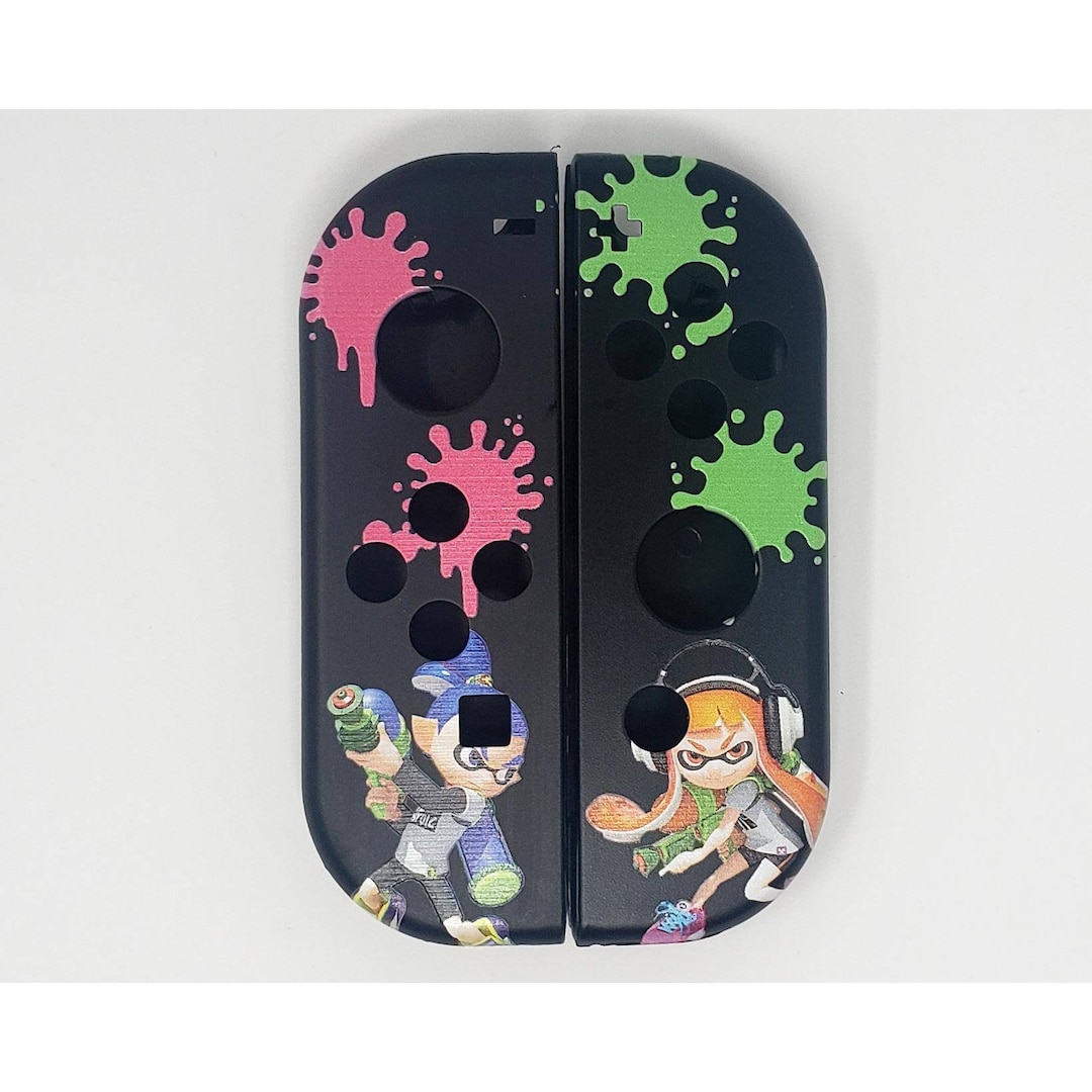 Nintendo Switch - 【シェル新品】Switch Joy-Con LR カスタム （スプラトゥーン） Splatoon Nintendo Switch Joy Con Custom Controller Shell - Etsy