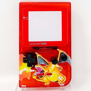 Carcasa para Gameboy Pocket de la tarjeta TCG de Pokémon Charizard DIY