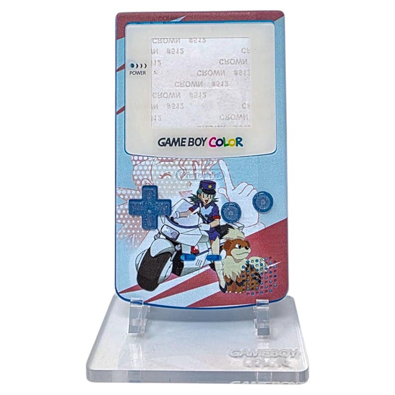 Pokemon Officer Jenny and Growlithe Gameboy Color GBC Shell Diy - Etsy