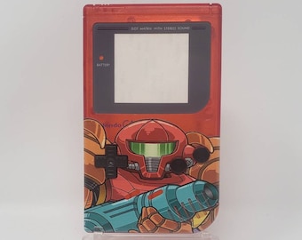 Metroid Samus Gameboy shell housing diy