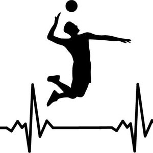 Volleyball T-Shirt aus fairer Bio-Baumwolle von Hand bedruckt in Deutschland - perfektes Volleyball Geschenk! immagine 10