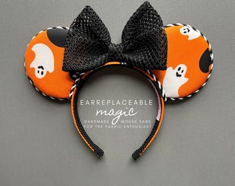 Spoken muizenoren, oren Halloween, Mickey-oren spookhuis, oren spookhuis, oren Halloween Minnie, oren oranje Mickey, oor Mickey, spook Mickey, Halloween Minnie