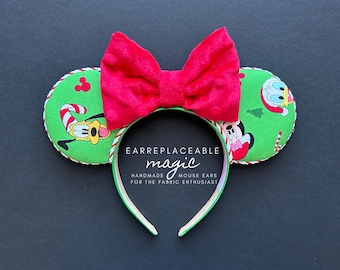 Kerstoren, Mickey-oren, Disney Fab Five Christmas-minnieoren, vakantie-muizenoren, Mickey en zijn vrienden kerstoren