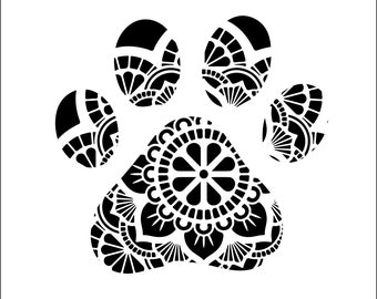 Download Paw Mandala Svg Free For Cricut - Free Layered SVG Files