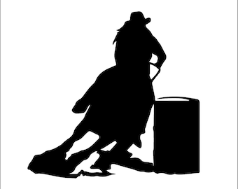 Download Barrel Racing Svg Etsy