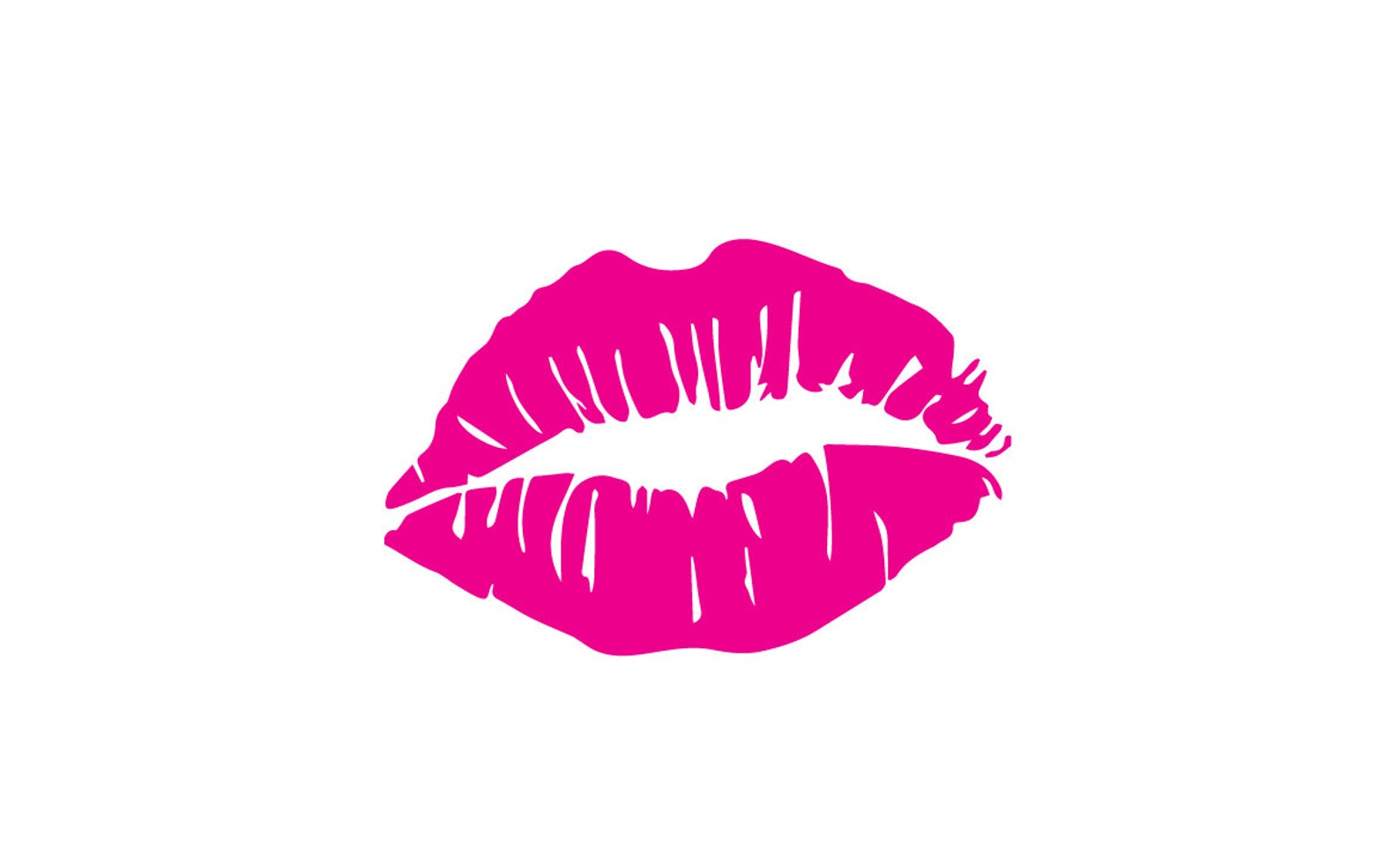 Lips Vinyl Decal Car Window Sticker Kissing Lips Tumbler Etsy