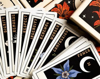 Plant Magic Oracle Deck: Botanical Indie Tarot, Witchy Gift
