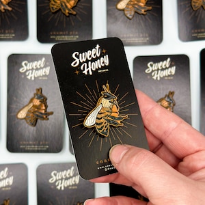 Honey Bee Enamel Pin