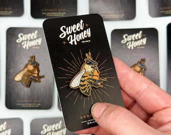 Honey Bee Enamel Pin