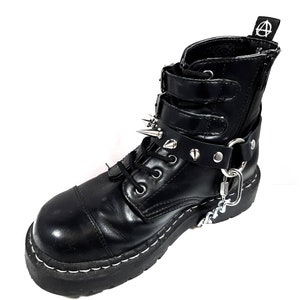 custom goth boots