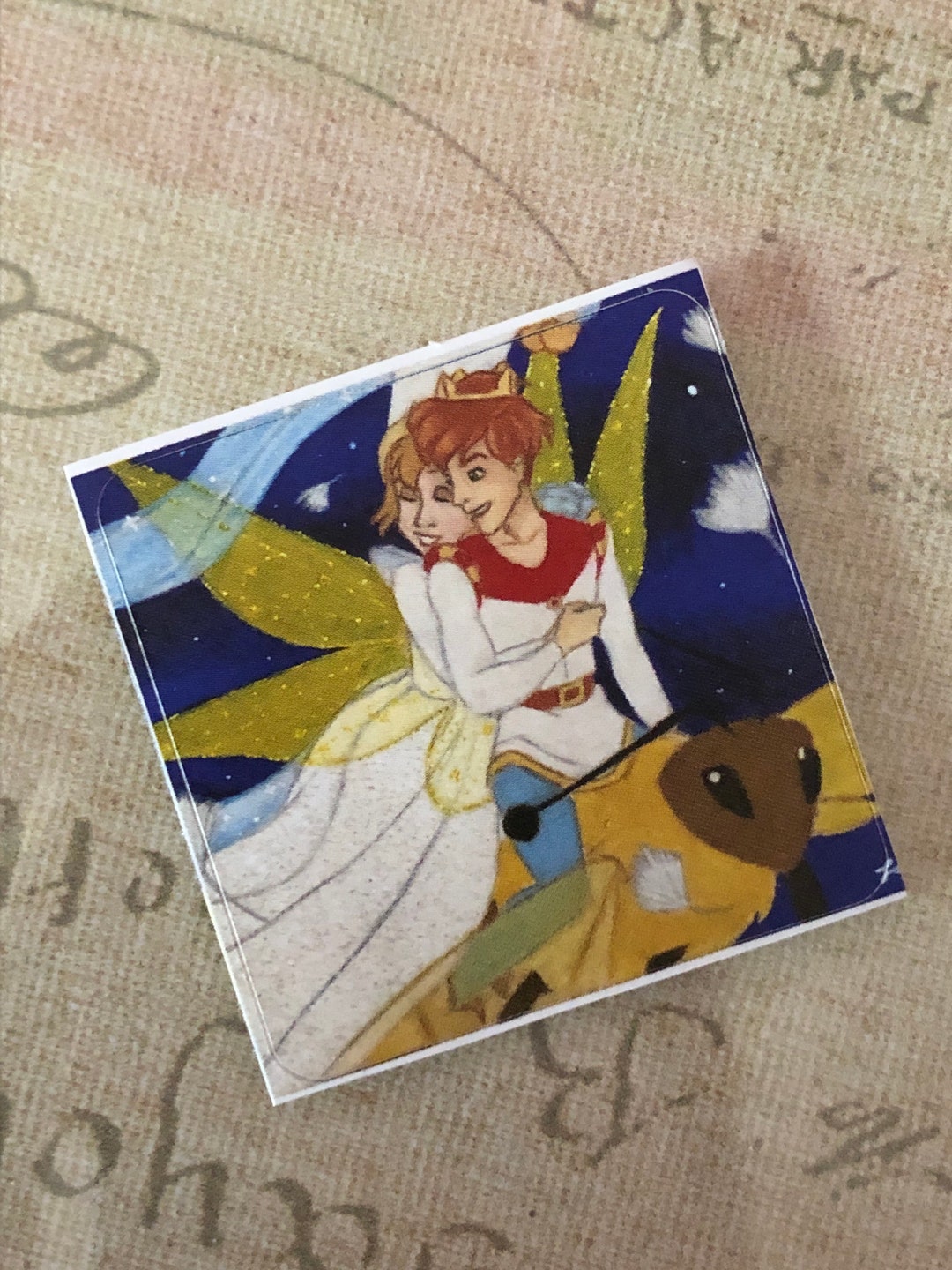 Thumbelina Cornelius 1 Inch Sticker - Etsy