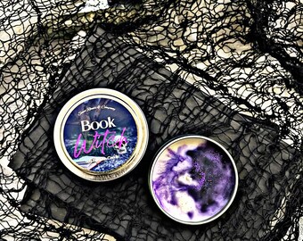 Book Witch/Romance/Booklover Candle/bookish Gifts/Hand-poured/Soy Candle