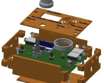 Housing for (tr)uSDX QRP Transceiver