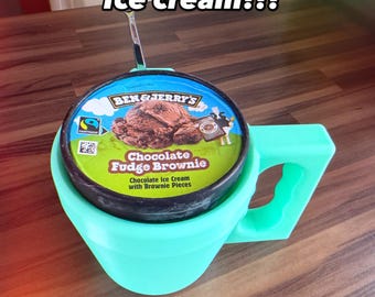 Ice Cream Pint Koozy: Ben & Jerry's, Cold Hands Protector