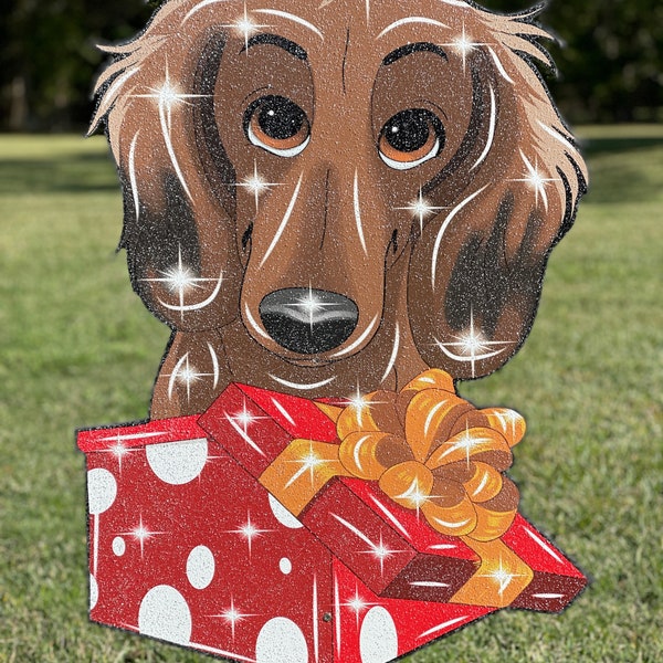 Dachshund Outdoor Christmas Etsy
