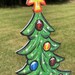 Christmas Yard Art Christmas Tree - Etsy