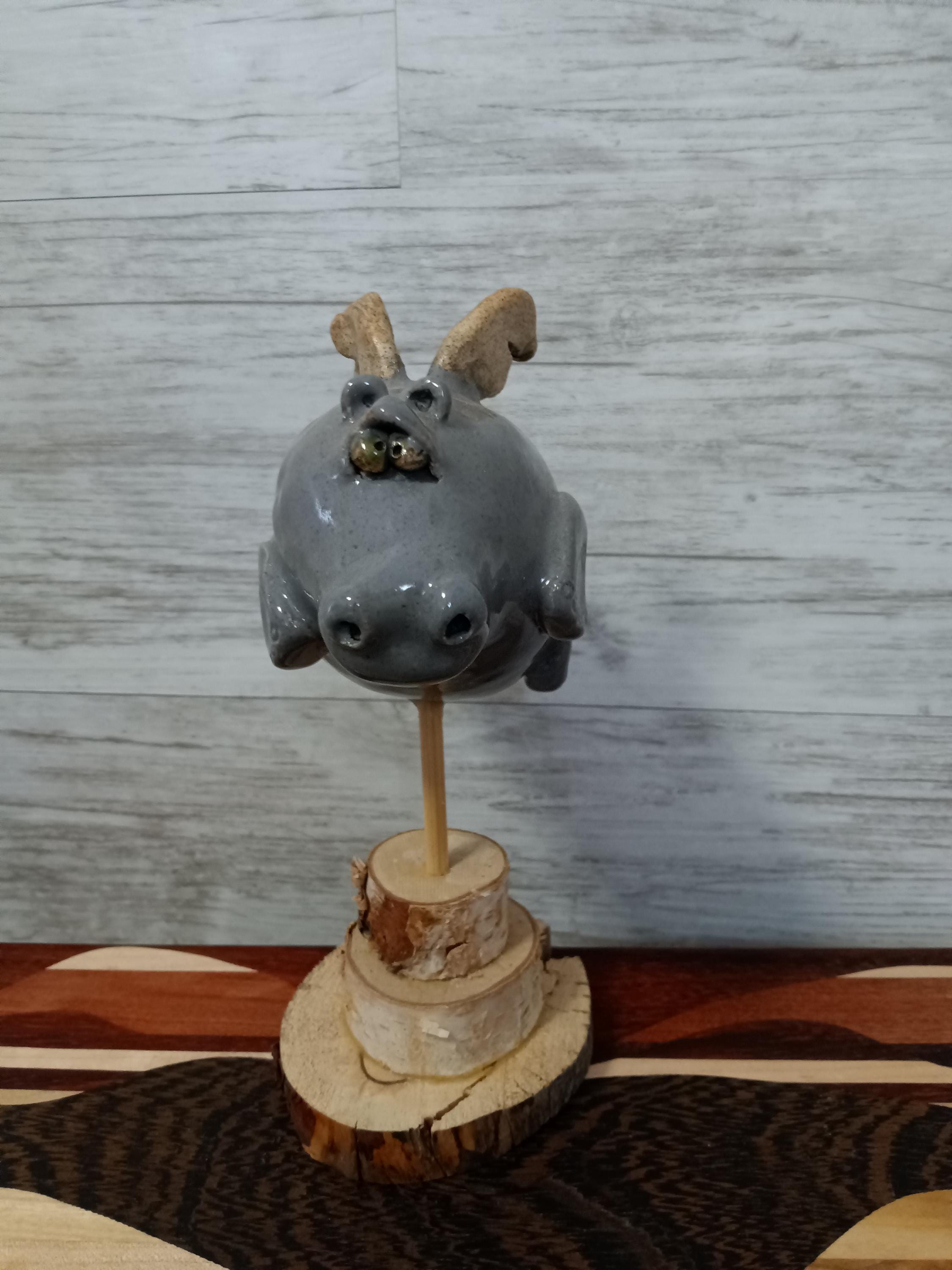 Flying Hippo - Etsy
