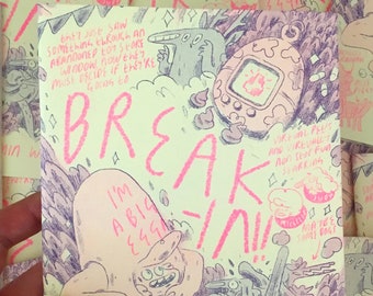 BREAK IN - risographed comic