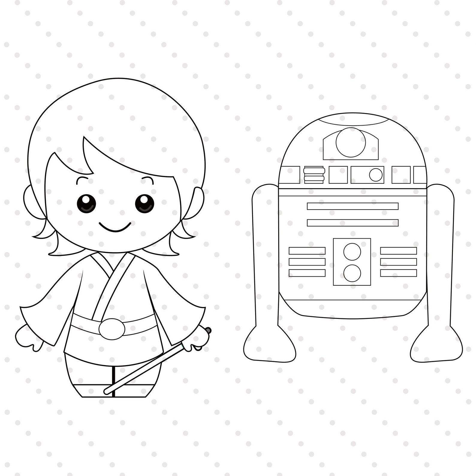 Star Wars Black and White Cliparts Star Wars Coloring Star Wars Party ...