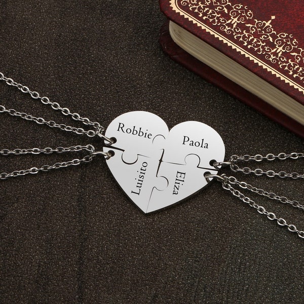 Puzzle Necklace Etsy