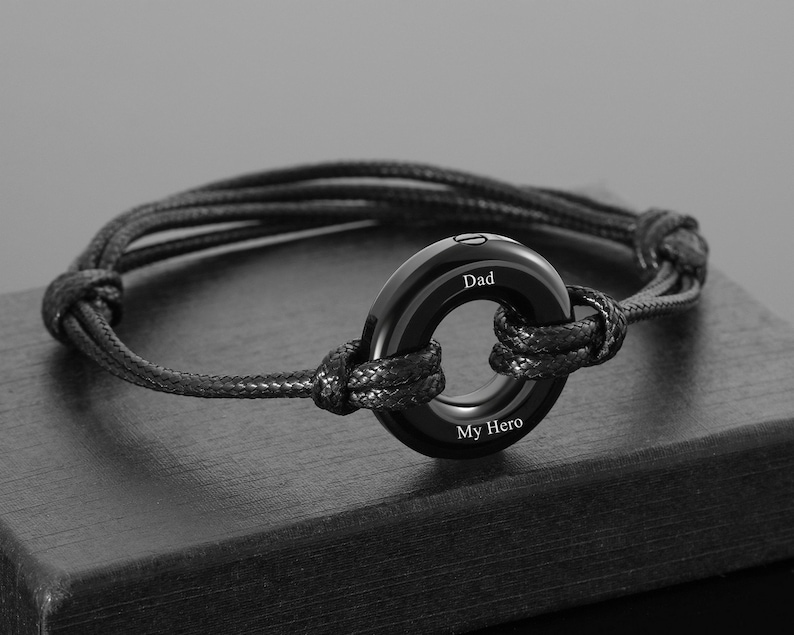 Urn Bracelet Custom Engraved Bracelet Eternity Circle of Etsy