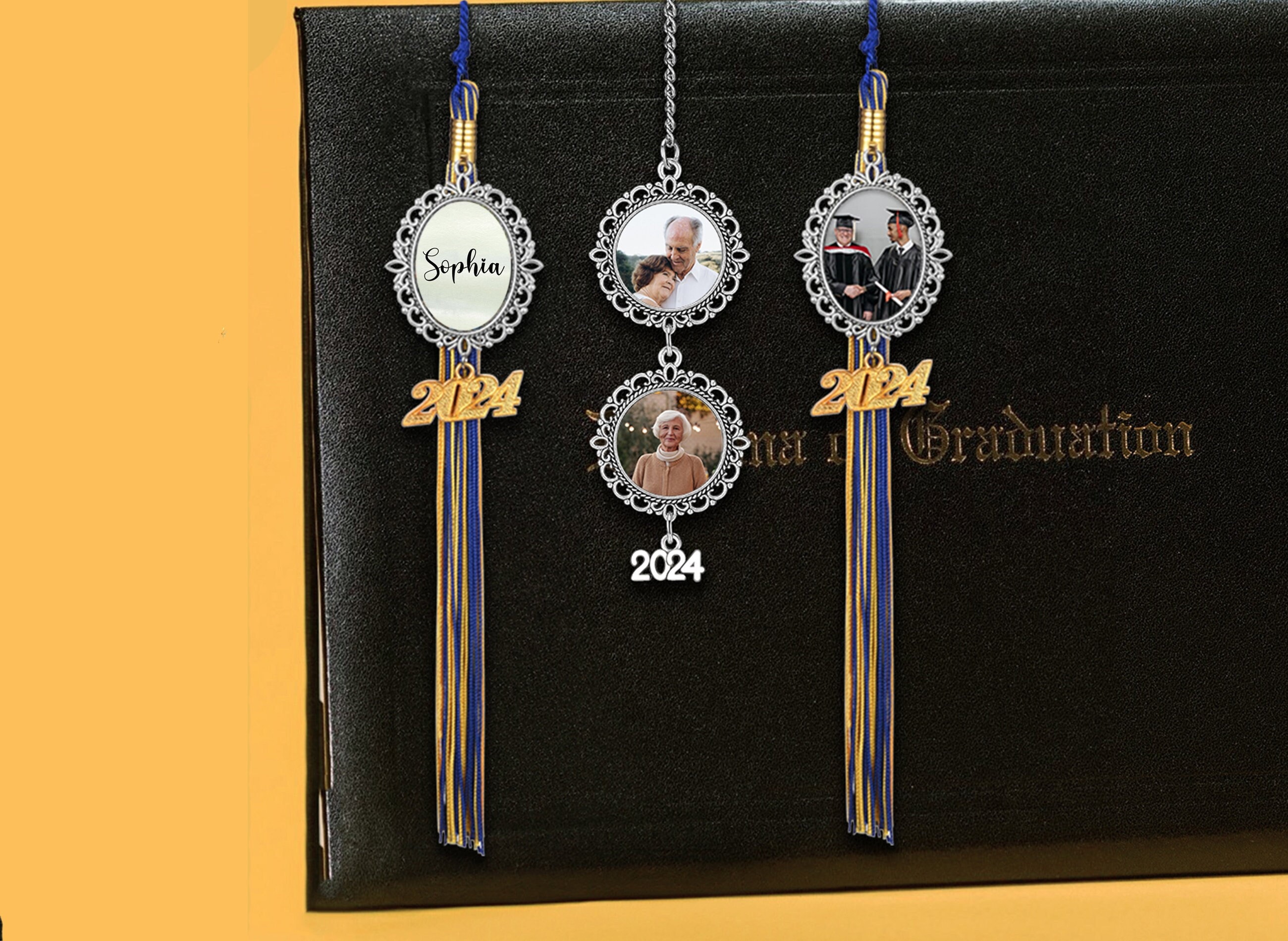 1980 1981 1982 1983 1984 1985 1986 1987 1988 1989 Graduation TASSEL & Year  Number CHARM, Your Choice of 16 Colors, New 