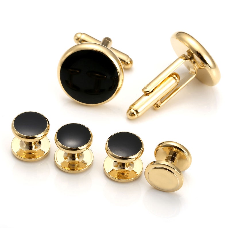 Tuxedo Studs Custom Tuxedo Cuff links and Studs Formal Etsy