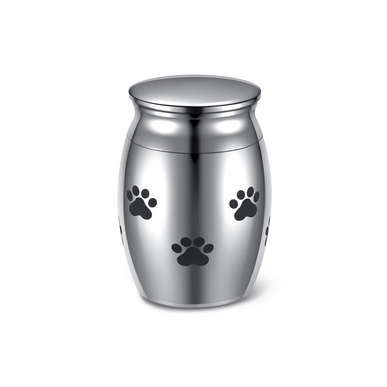 Paw Print Keepsake Urns Personalized Cremation Urns Mini Etsy
