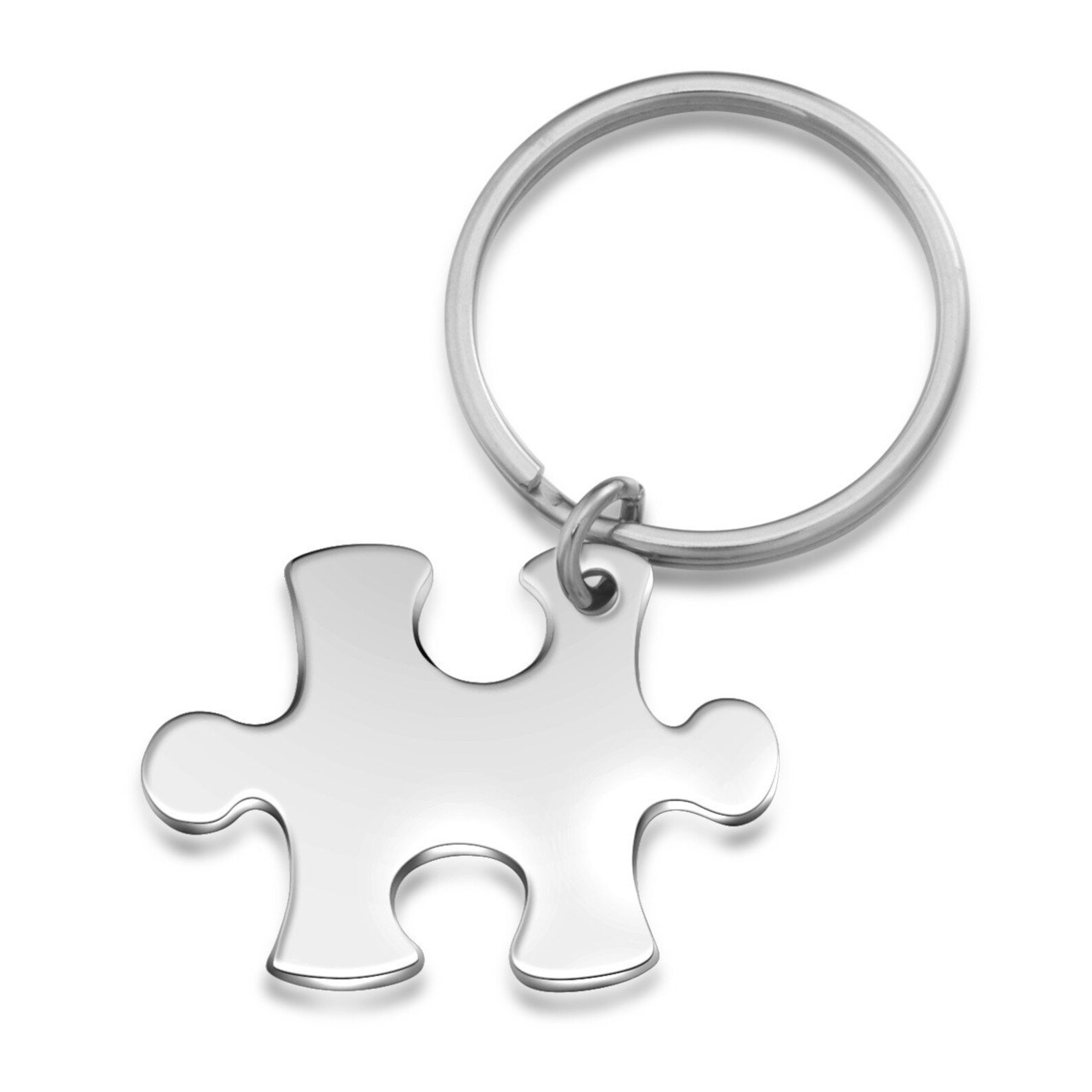 Jigsaw Puzzle Piece Key Chains Set of 4 Graduate 2021 Family Etsy