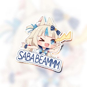 Sameko Saba Sticker