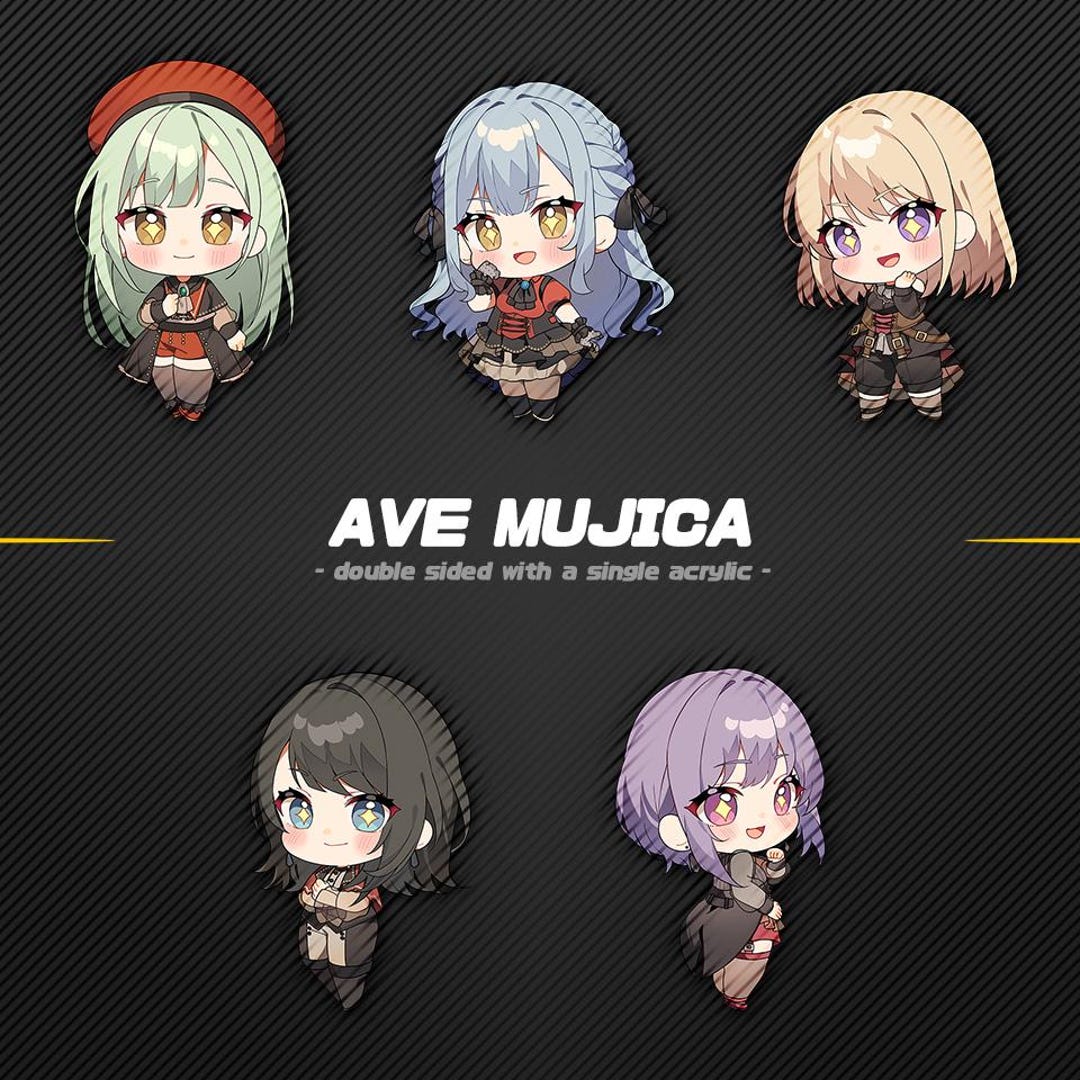 Ave Mujica Keychain - Etsy