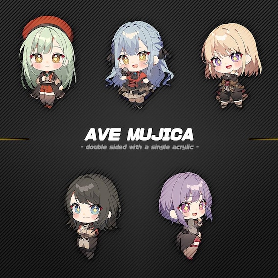 Ave Mujica Keychain - Etsy