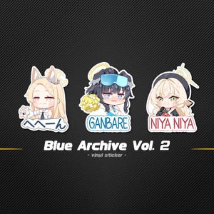 Blue Archive Sticker Vol. 2