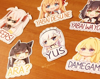 アズールレーン ステッカー - Etsy 日本