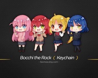 Bocchi The Rock Keychain