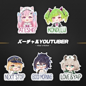 Virtual YouTuber Sticker