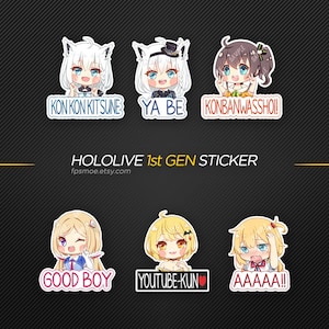 Hololive 1st Generation Sticker