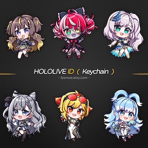 Hololive ID Keychain
