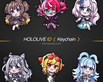 Hololive ID Keychain