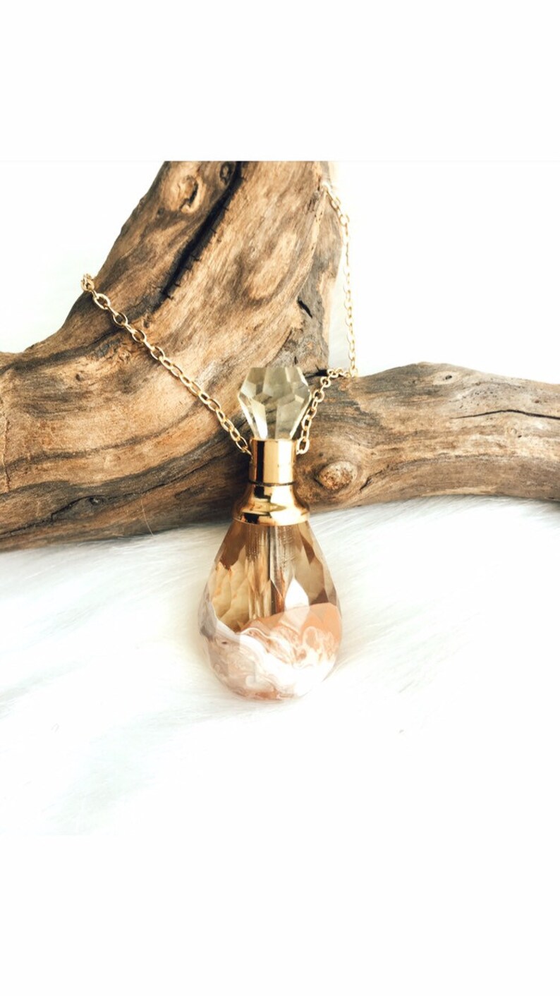 Oil vial necklace Clearance