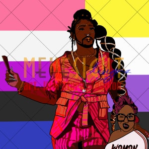 Uncle Clifford P-Valley Non-Binary Inspired Art (Digital Download)